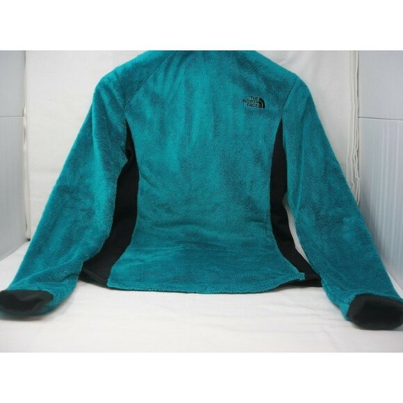 THE NORTH FACE: Teal & Black Full Zip up Fleece Women's size S/P! - Picture 2 of 6